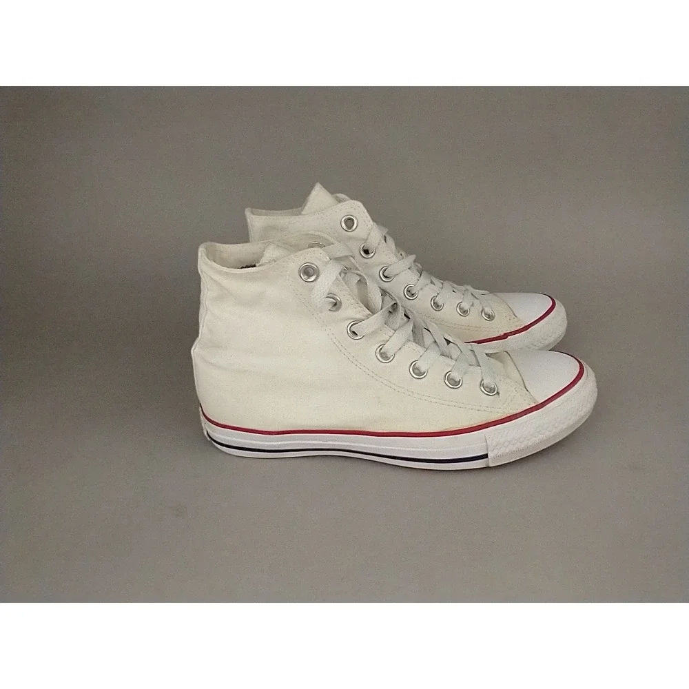 Converse Shoes Womens 7 Mens 5 Chuck Taylor All Star Hi-Top Sneakers White M7650 - Picture 2 of 11